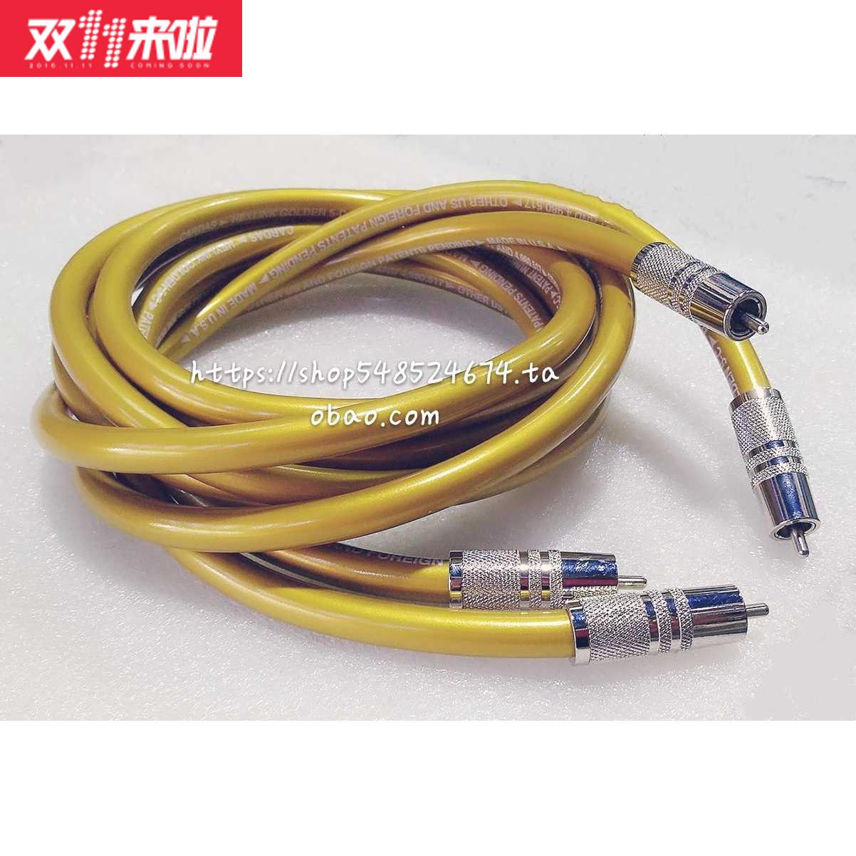 CARDAS CARDAS plated RCA Lotus plug audio cable audio head 