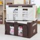 Extra large 120L Oxford cloth folding storage box quilt clothes steel frame finishing box storage box fabric thickened