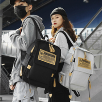 Junior high school students school bag 2020 new wave card high school college student Han version original juku double shoulder backpack female large capacity