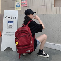 High School Bag Girl Han Version Original Juku Ulzzang Fashion Junior High School Students Double Shoulder Bag Large Capacity Computer Backpack Ins