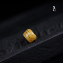 9mm Tibetan style high-quality yak bone inscription toy bracelet with scattered beads top beads waist beads covered with pulp and full of smile lines accessories