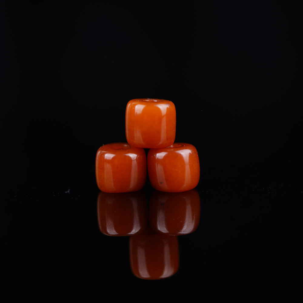 7-8mm Tibetan Lingbone Supporting Pearl Beads Boutique Tibetan Yak Bone Accessories Accessories