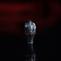 9mm Tibetan sterling silver passion seed Buddha head three-way bracelet bracelet accessories accessories inlaid with copper corpse Buddha forest master