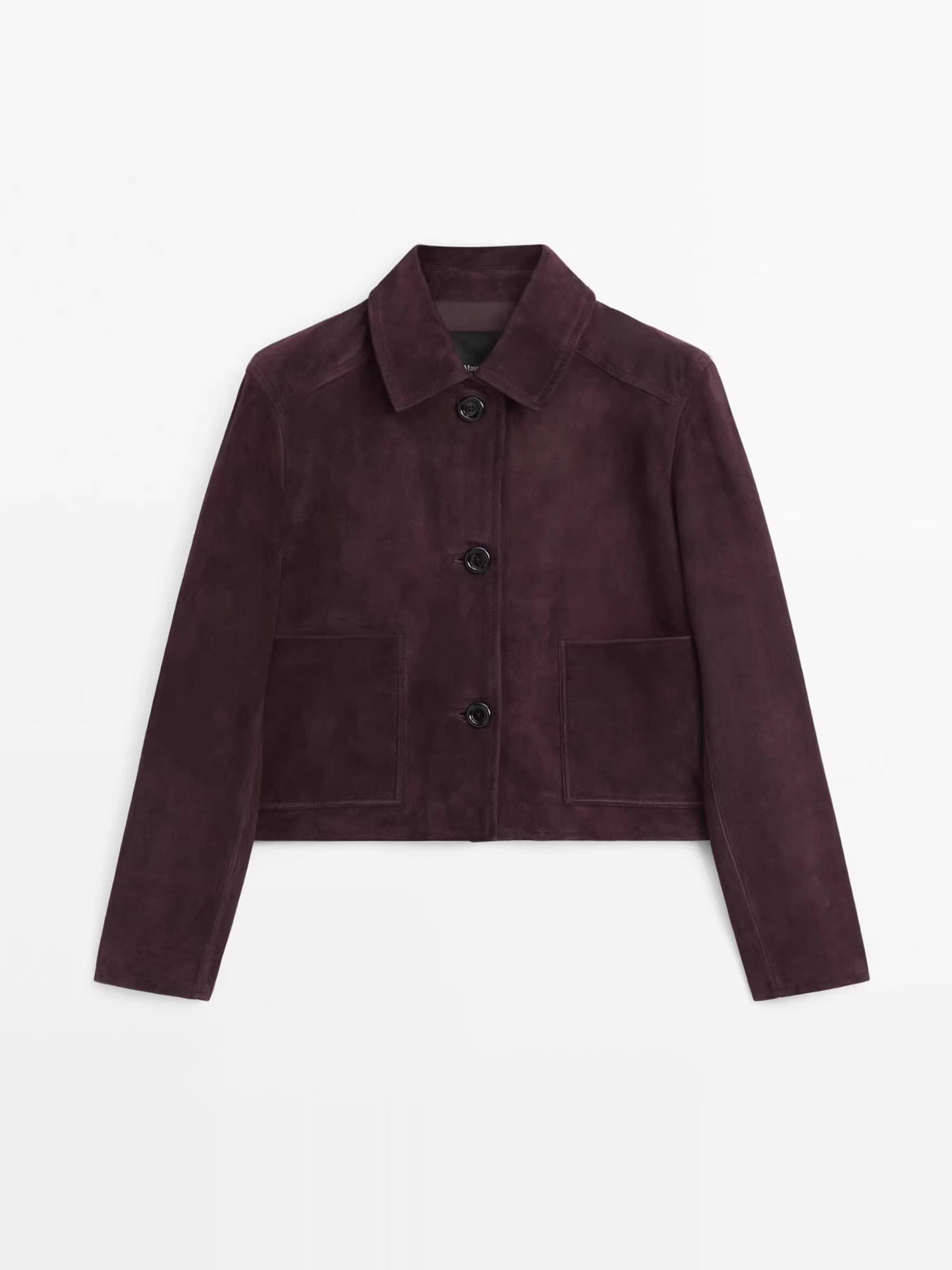 日本未上陸 美品 MASSIMO DUTTI ゴートスウェードジャケット 日本未上陸 美品 MASSIMO DUTTI ゴートスウェードジャケット
