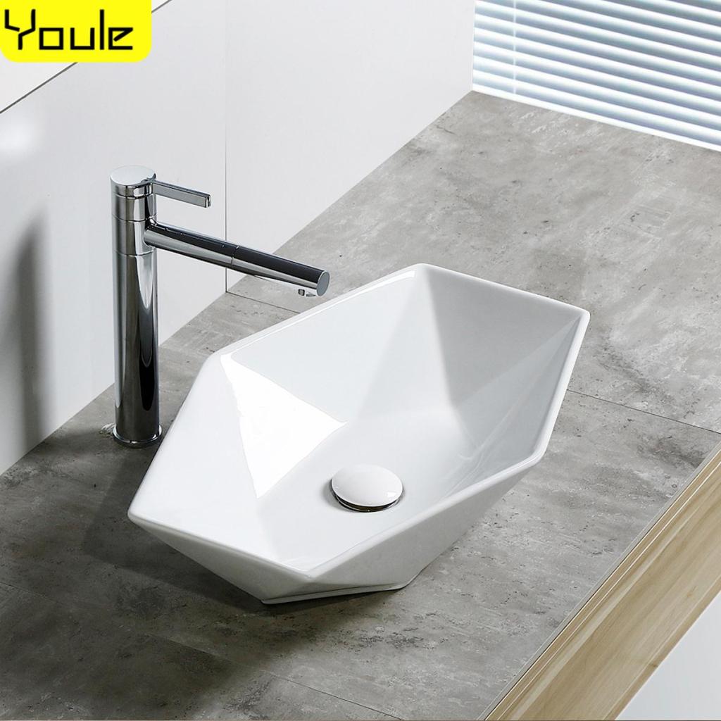 Countertop Basin Ceramic Wash Basin Art Basin Washbasin Dressing Room Countertop Basin Personality Creative European Art Basin