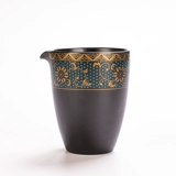 恬静生活 Черная гончарная боковая обрабатывает ярмарку ровную чашку керамической чайной церемонии кунг -фурты частей домашнего чая морского чая