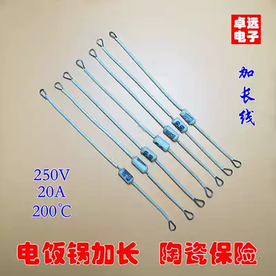 Rice cooker fuse 250V 20A 230 degrees extended thick rice cooker accessories