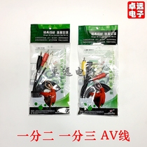 Avline Lotus line one-point two-three audio line HD line video line audio line audio line 1 5 meters