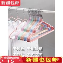 Xinjiang household clothes hanger clothes hanger clothes support bedroom bedroom non-slip hanger wardrobe adhesive hook dormitory