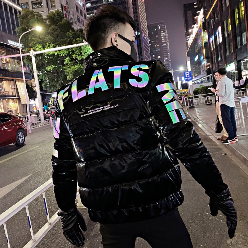 Advanced sense cotton clothing men's Tide brand winter cotton coat 2020 new Rui handsome fried street coat Korean version of the trend Joker cotton-padded jacket