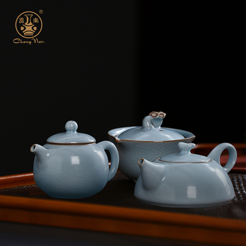 Chang south your up pot of tea mercifully kung fu tea teapot slicing can raise your porcelain undressed ore kung fu xi shi pot teapot