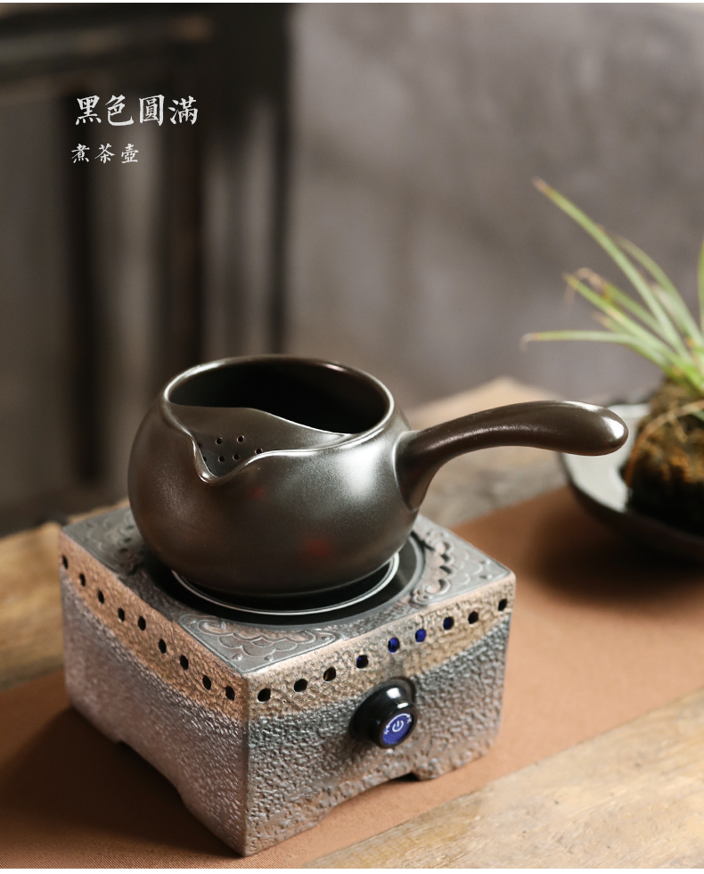 Plain film dry electric TaoLu boiling pot of primitive simplicity tea GuTao reactive kettle with tea - the beauty of silence