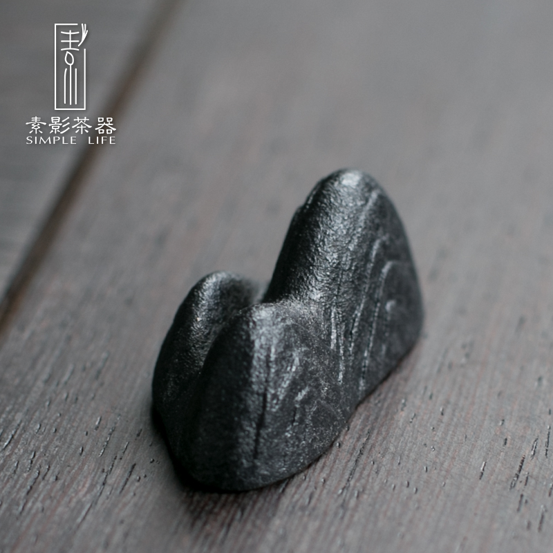 Plain film manual hill tea furnishing articles ceramic crafts tea tray ChaGa shelf from the boring ornaments