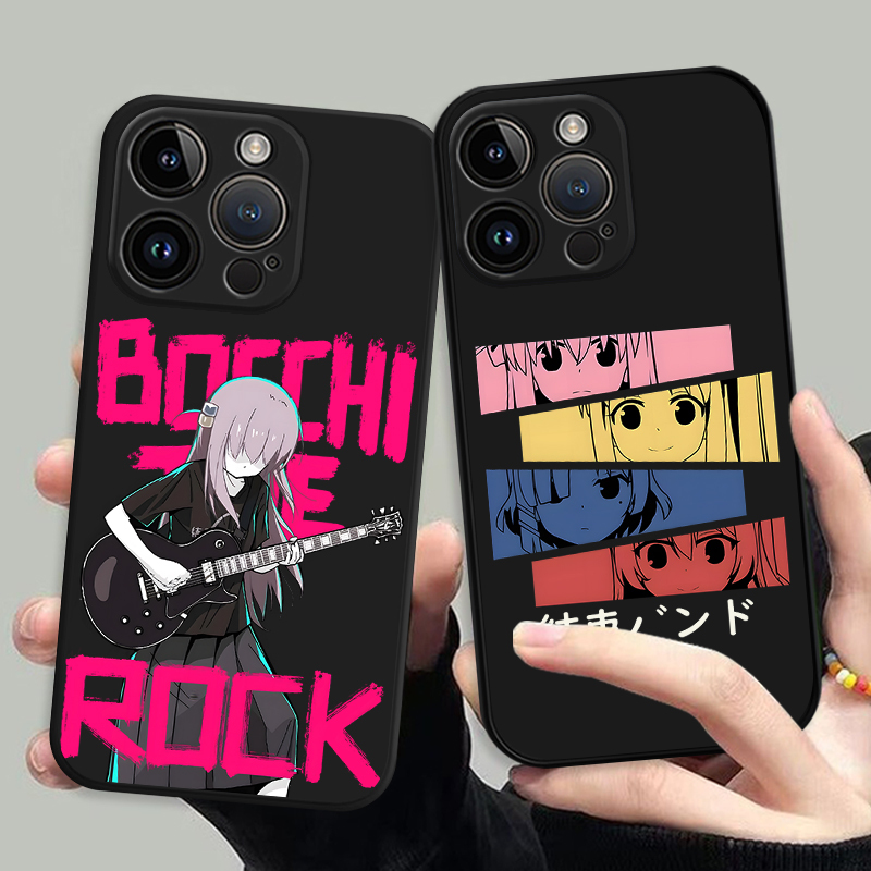 Lonely Rock Apple 16 Pro Max Phone Case iPhone 14 Liquid Silicone 17 Suitable for Anime 12Pm Two-Dimensional 11 Pochi-Chan Xr Japanese Style 8Plus Anti-Drop 13 Full Coverage X Yamada Ryo 15