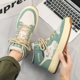 Спортивные высокие кроссовки для отдыха, высокая белая обувь, туфли, осенняя