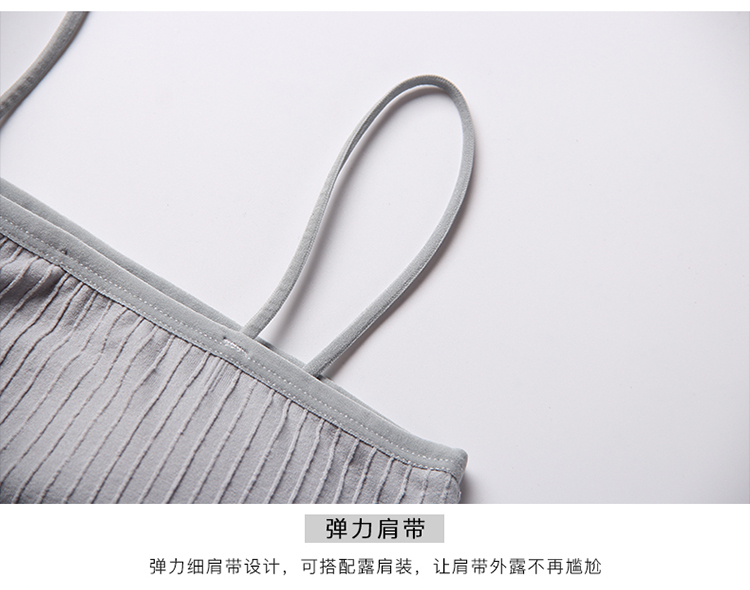 Mùa hè làm đẹp lưng áo ngực ngắn với phần đệm ngực yếm chạm đáy ống chống ánh sáng hàng đầu thu thập bọc ngực đồ lót phụ nữ áo lót nữ ko gọng
