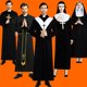 ¡Sacerdote y monja! Disfraz de Halloween disfraz de sacerdote túnica misionera hombre real actuación adulta sacerdocio en blanco y negro