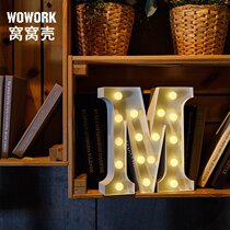 Small letter light modeling English LOVE light creative led tin letter festival confession ins proposal number factory