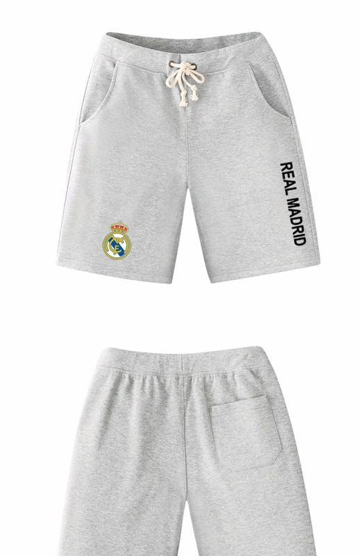 Real Madrid Real Madrid La Liga Real Madrid Mùa xuân và mùa hè Quần short thông thường Quần thể thao Bóng đá Quần năm điểm - Quần Harem