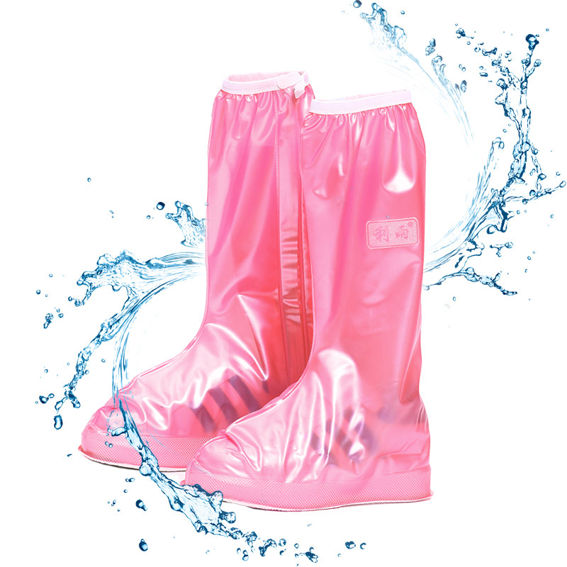 Children's rain shoes cover anti-slip thickened boy girl student on rainy day waterproof and rain protection shoe cover baby boy water shoe cover
