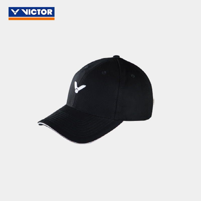 VICTOR Victor Badminton Sports Cap Official flagship store pure cotton solid color shade duck tongue hat VC209