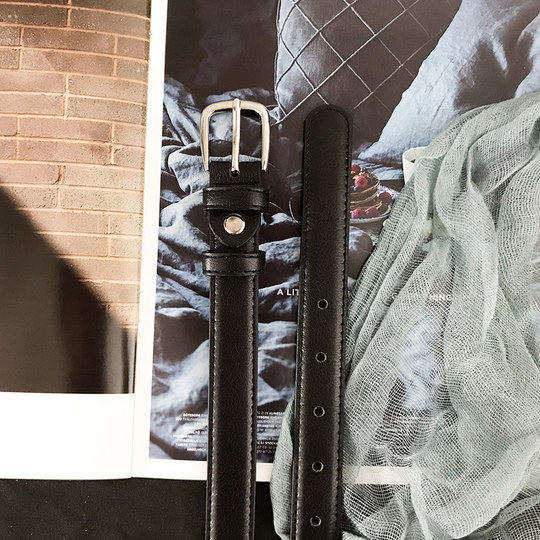 Belt men's Korean version student young people Internet celebrity casual retro jeans with personality versatile belt men's trendy ins