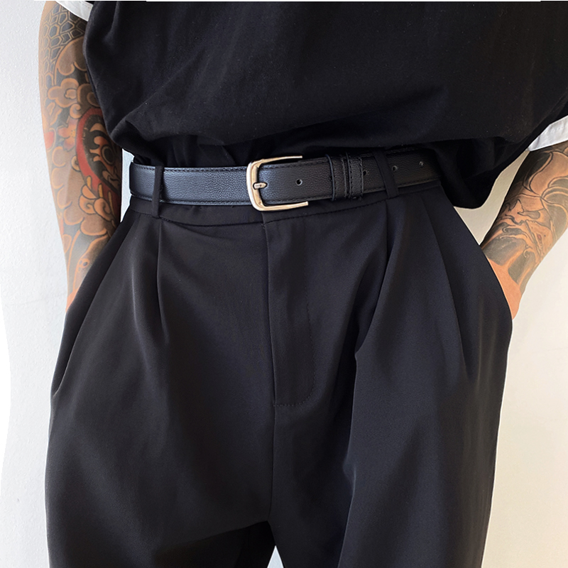 Belt Men's Youth Trends Ins Wind Design Sense Niche Casual 100 hitch version 100 hitch Pants Belt Male style