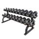Commercial Gym Double-Layer 10-Pair Dumbbell Rack Gym Dumbbell Holder Fitness Equipment Dumbbell Rack