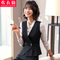 Career vest suit 2021 new female spring and autumn suit dress womens horse clip short overalls women