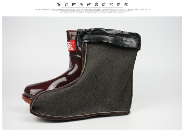 Chaussures - bottes caoutchouc homme DOUBLE STAR - semelle tendon - Ref 964534 Image 37