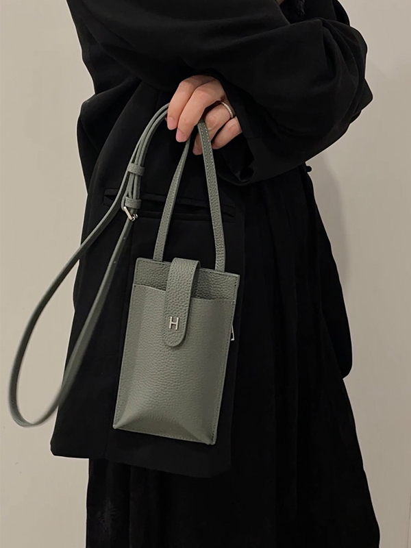 2023 New Fashionable Versatile Single-Shoulder Crossbody Bag for Women, Stylish Genuine Leather Phone Bag, Mini Trendy Small Bag