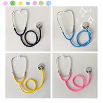 Childs stethoscope simulation toy doctor nurse over the family and young childrens game receiver 2-3-4-5-6 years old