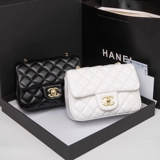 Сумка через плечо, цепь, сумка на одно плечо, Гонконг, из натуральной кожи, в стиле Шанель, на цепочке