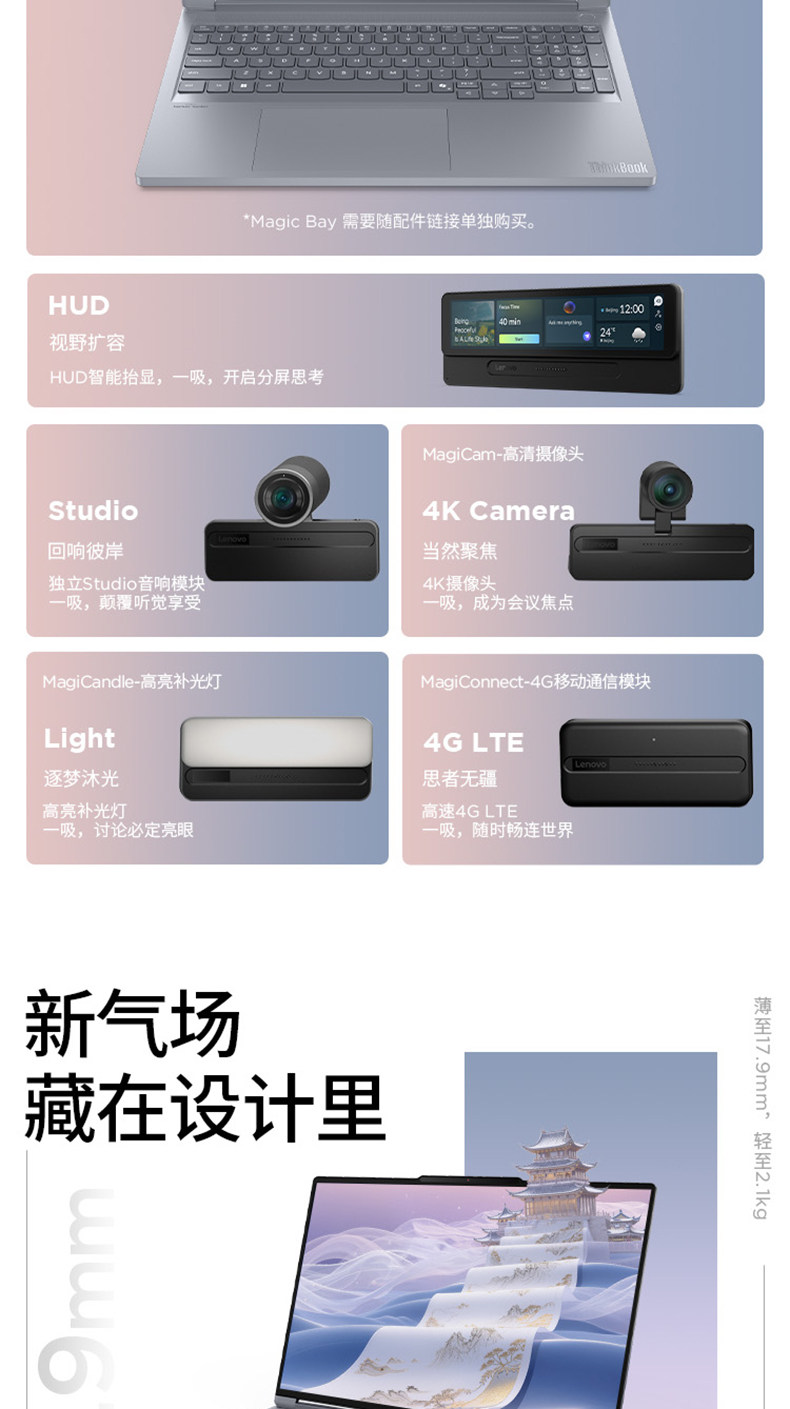 ThinkBook 16P 2025 英特尔Evo平台认证酷睿U9 AI创造本07CD插图18