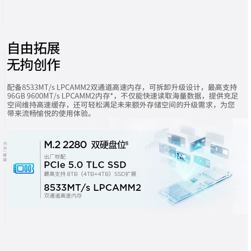 [Выпуск нового продукта в 2026 году] ThinkBook16+ 2026 Core Independent Graphics AI All-in-one RTX5060 U7 356H 32G1T Игровой ноутбук для бизнеса и офиса Официальный представитель