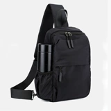 Трендовая нагрудная сумка, вместительная и большая сумка на одно плечо, универсальный мужской рюкзак, сумка через плечо, коллекция 2023