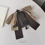 Модный хвостик с бантиком, заколка-крабик, аксессуар для волос, заколка для волос, шпильки для волос, фиксаторы в комплекте