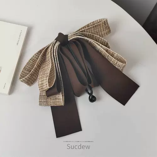 Модный хвостик с бантиком, заколка-крабик, аксессуар для волос, заколка для волос, шпильки для волос, фиксаторы в комплекте