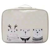 Чемодан, ящик для хранения для путешествий, сумка для хранения, мультяшный картхолдер, водонепроницаемая сумка