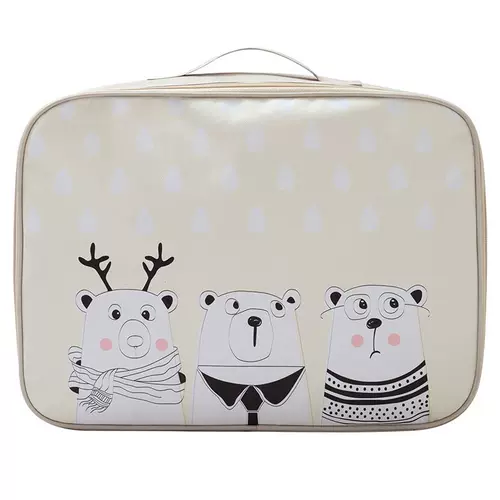 Чемодан, ящик для хранения для путешествий, сумка для хранения, мультяшный картхолдер, водонепроницаемая сумка