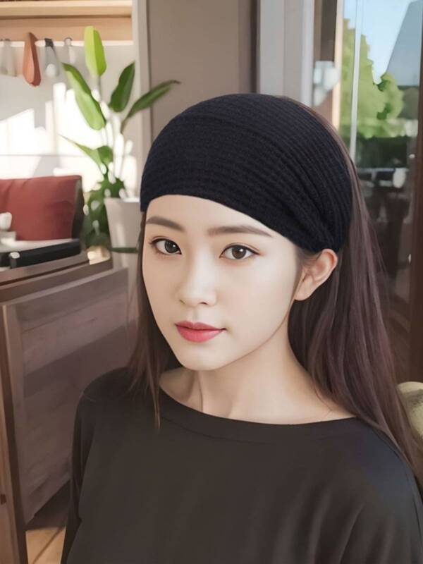 Forehead Protector for Women, Warm Headband to Cover Forehead, Headscarf to Cover White Hair, Postpartum Windproof Headgear