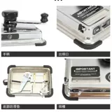 Дополнительные 6,5 мм сигаретный сад Руководство по поводу подталкивания коллег -прямой толкай из нержавеющей стали.