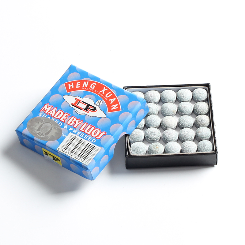 50pcs CLASS A LP SMALL head Billiard club Snooker club Snooker Black eight gun head 10MM leather head supplies