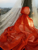 (Full 58)bjd baby clothes ancient style Hanfu retro court wild tulle cape shawl