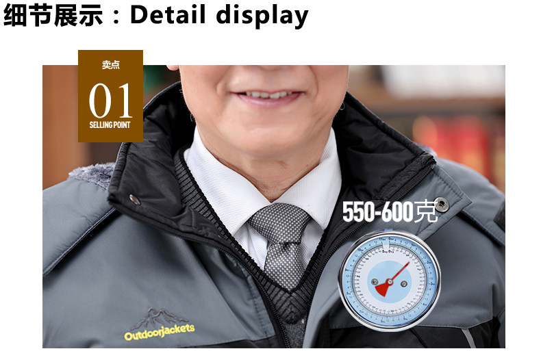 Blouson hiver pour homme GUBOLUN    - Ref 3112928 Image 23