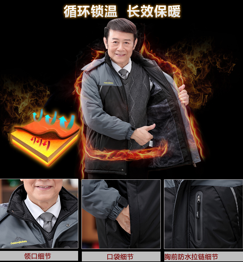 Blouson hiver pour homme GUBOLUN    - Ref 3112928 Image 12