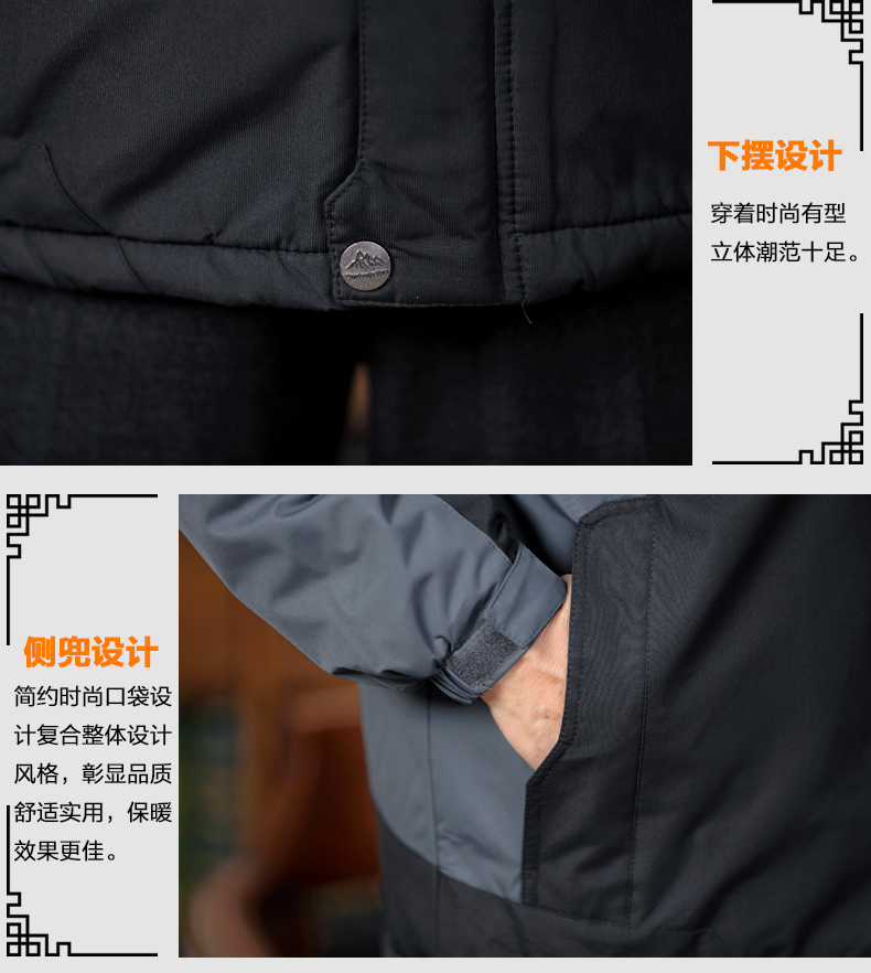 Blouson hiver pour homme GUBOLUN    - Ref 3114162 Image 30