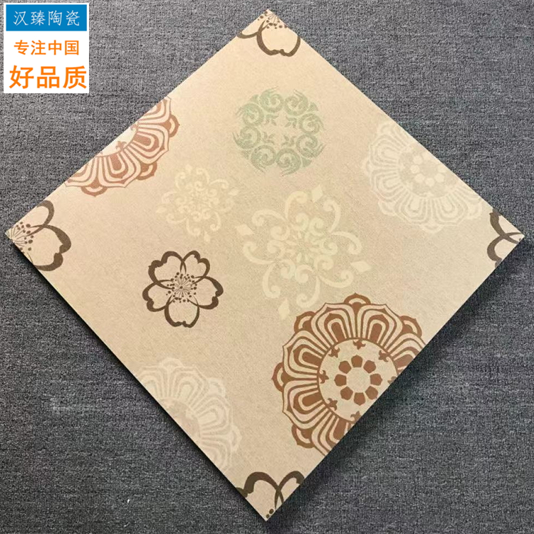 Antique porcelain Living room bedroom sanitary toilet Balcony floor Hotel KTV Anti-slip wear-resistant surface flower tile