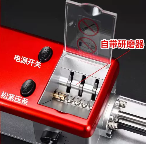 Ролик для сигарет Полностью автоматический бытовой ручной ролик для сигарет малого и среднего размера Наполнитель для сигарет Съемник для сигарет Машина для изготовления сигаретных колец Электрический ролик для сигарет