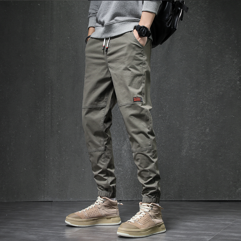Men's wear spring and autumn loose beam leg casual pants with long pants tide early autumn menswear sports new models